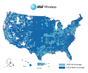 AT&T Coverage Map